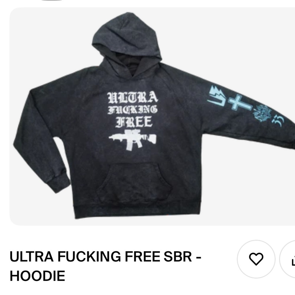 UltraFree Hooded Sweatshirt Medium